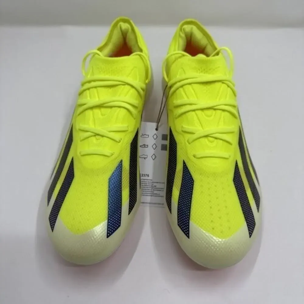 Adidas X Crazyfast Elite FG Soccer Cleats Mens Size 5 Solar Yellow IE2376 NEW